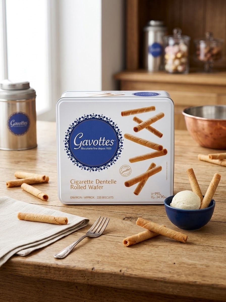 Gavottes Cigarette Dentelle Wafer 990g