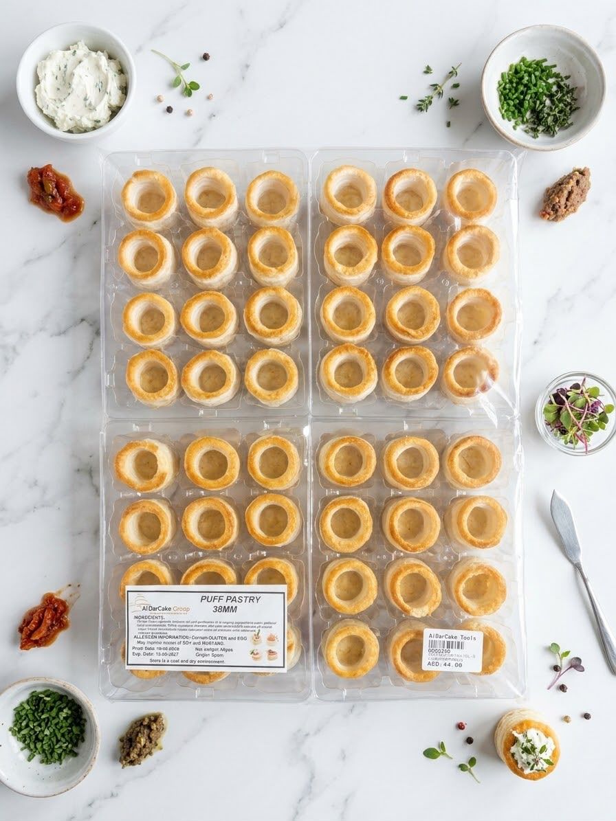 Puff Pastry 38mm 48pc