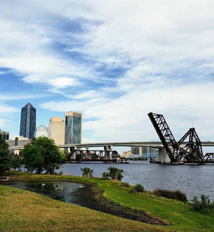 Downtown JAX 11x14 Canvas