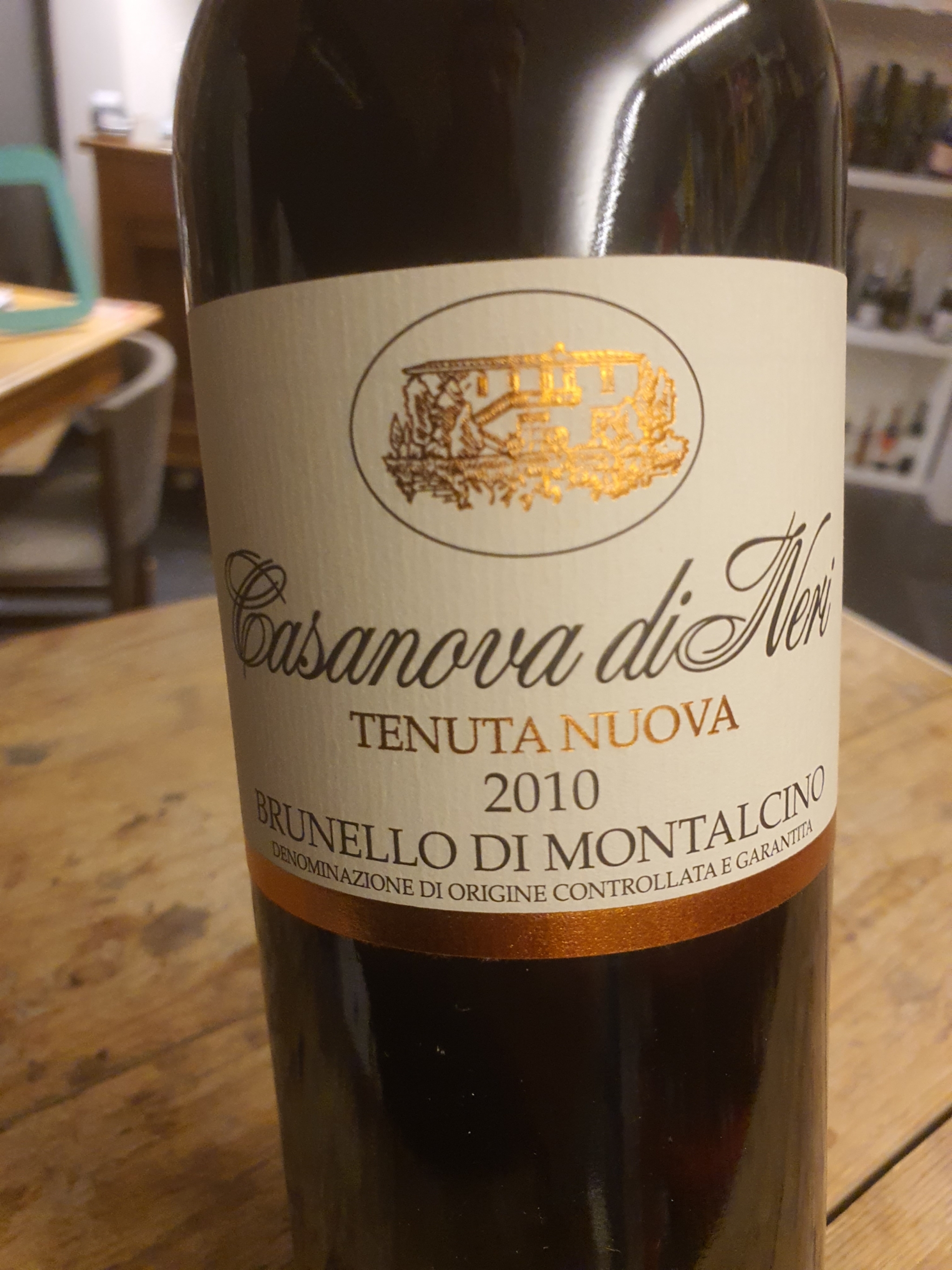 Brunello Cassanova di Neri Tenuta Nuova 2010
