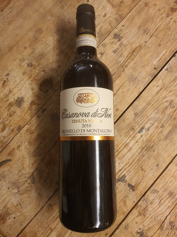 Brunello Cassanova di Neri Tenuta Nuova 2010
