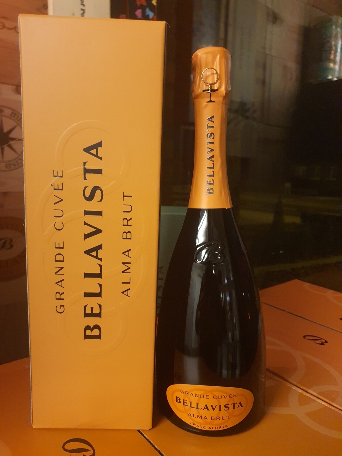Bellavista Grande Cuvee Alma Brut + giftbox