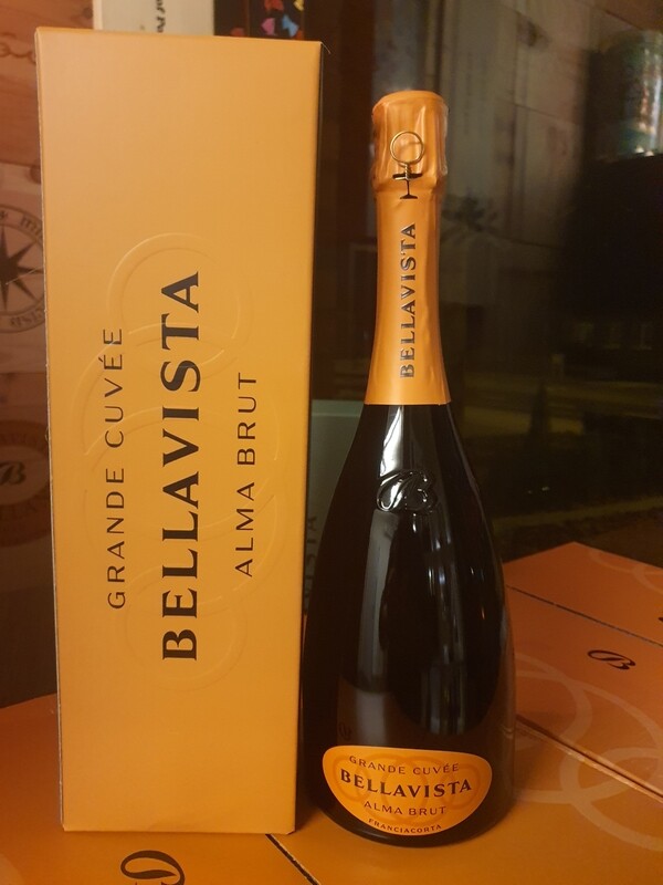 Bellavista Grande Cuvee Alma Brut + giftbox