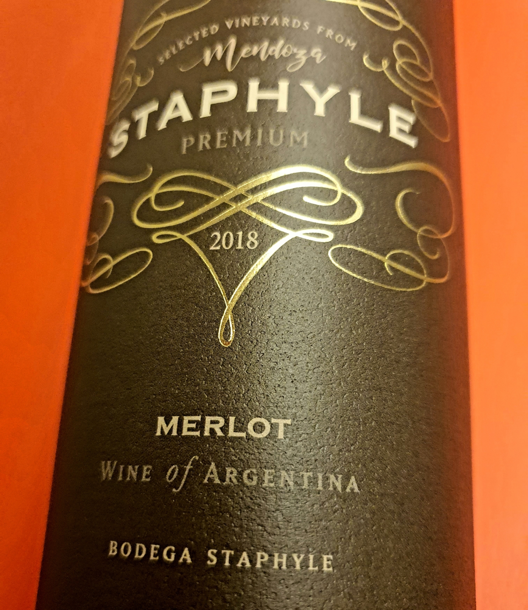 Staphyle Merlot Premium 2018
