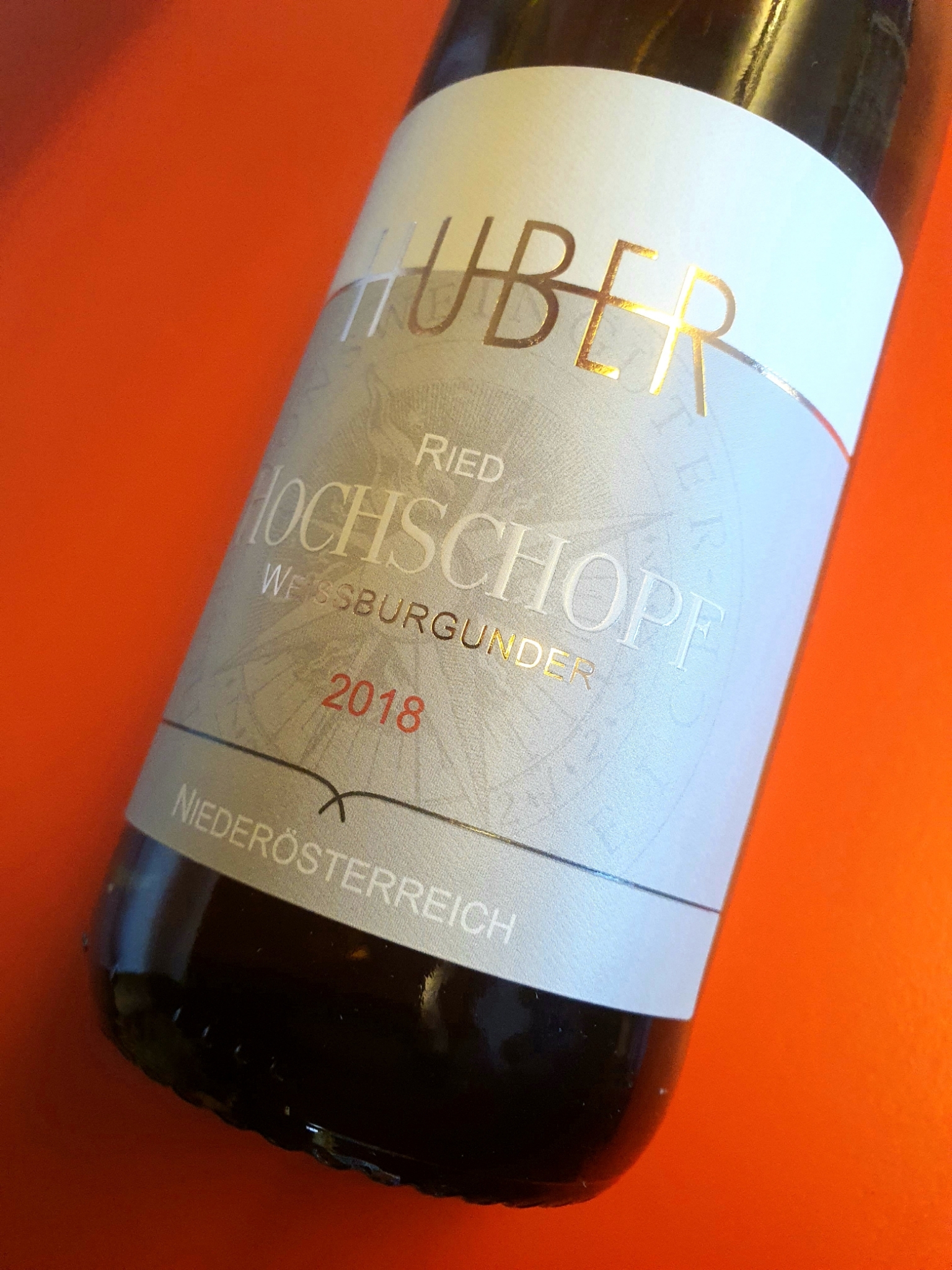 Huber Ried Hochschopf Weissburgunder