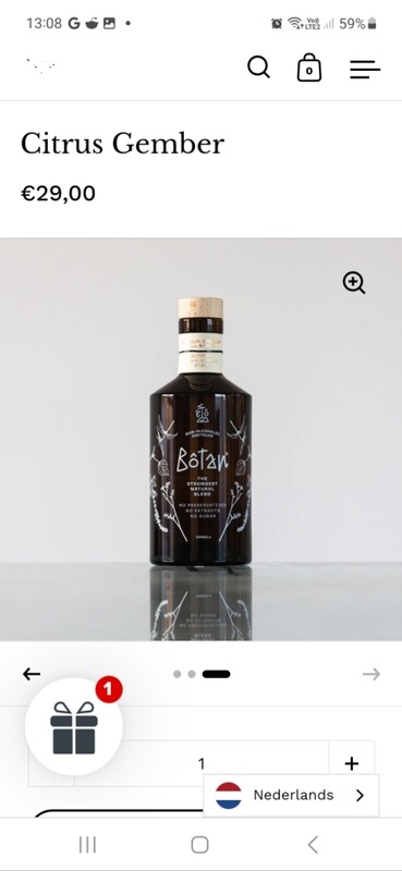 Citrus Ginger Allspice Botan Distillery