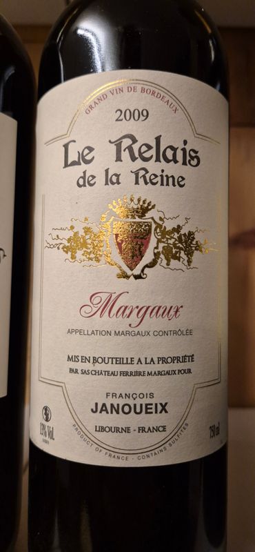 Margaux Janoueix Relais de la Reine 2009