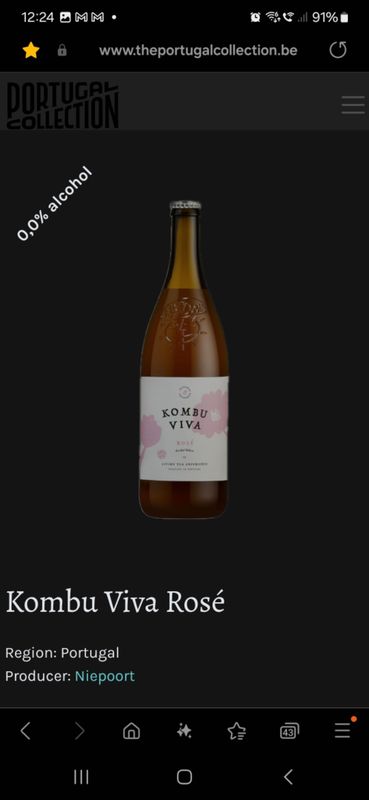 Kombucha Viva Rose