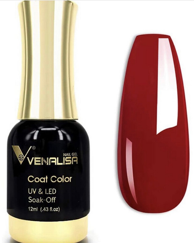 VENALISA Gel Nail Polish, 12ml Red Color