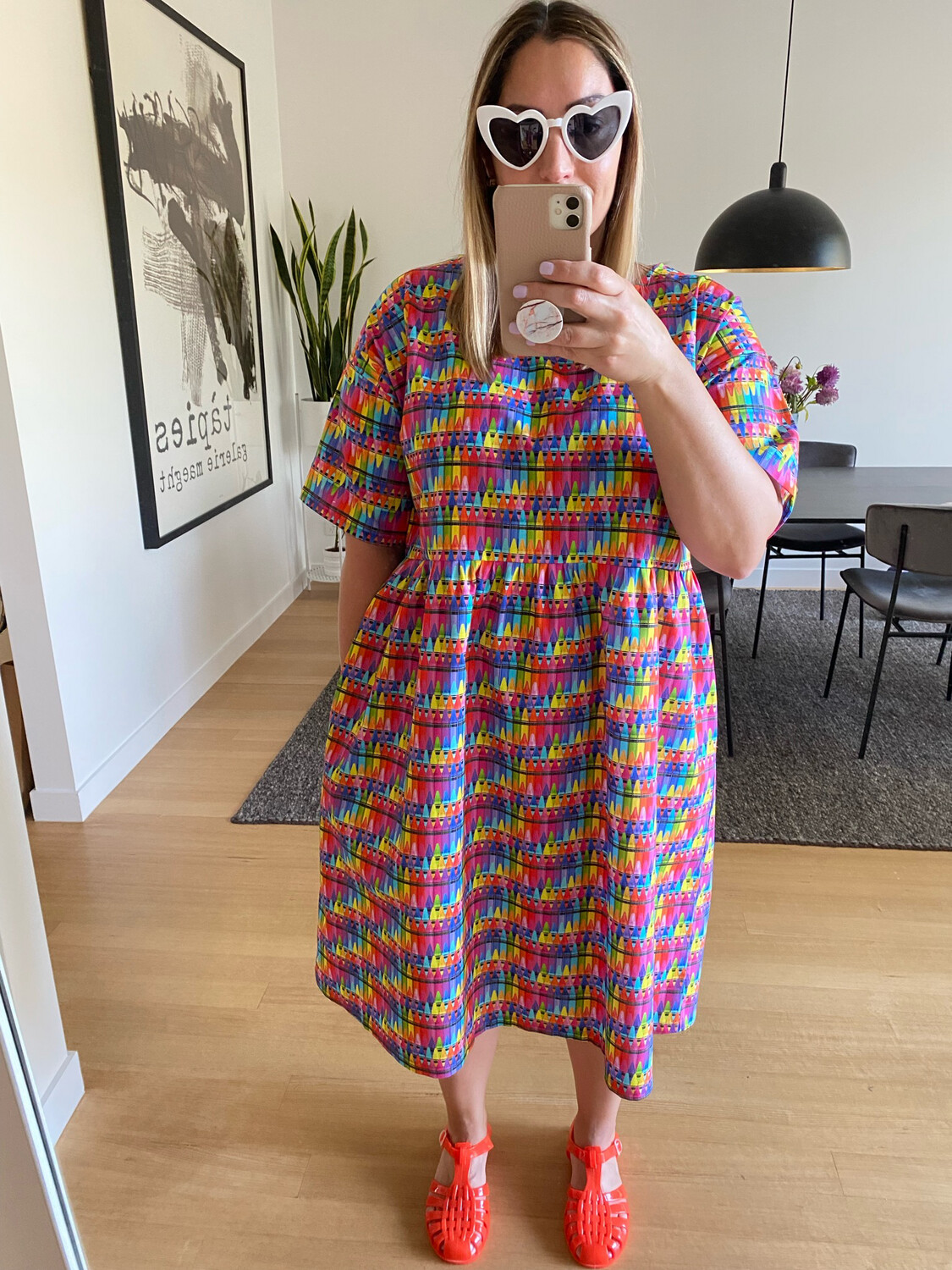 Crayons Smock Dress