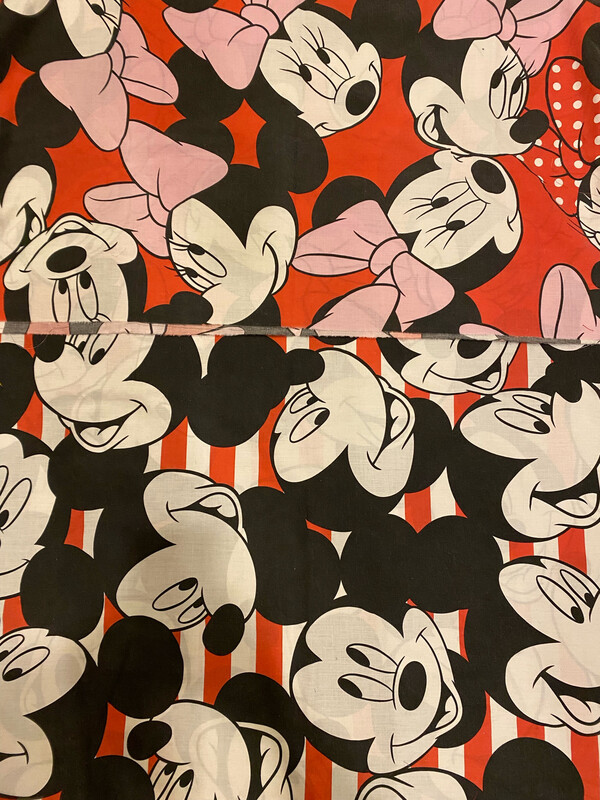 Minnie And Mickey Mouse Smock Dress