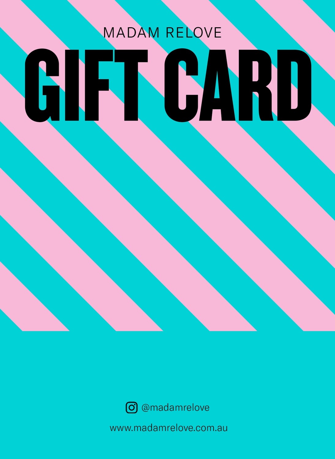 Madam Relove Gift Card