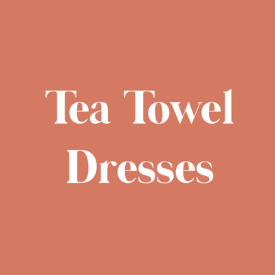 Tea Towel Smock Dress Various Prints