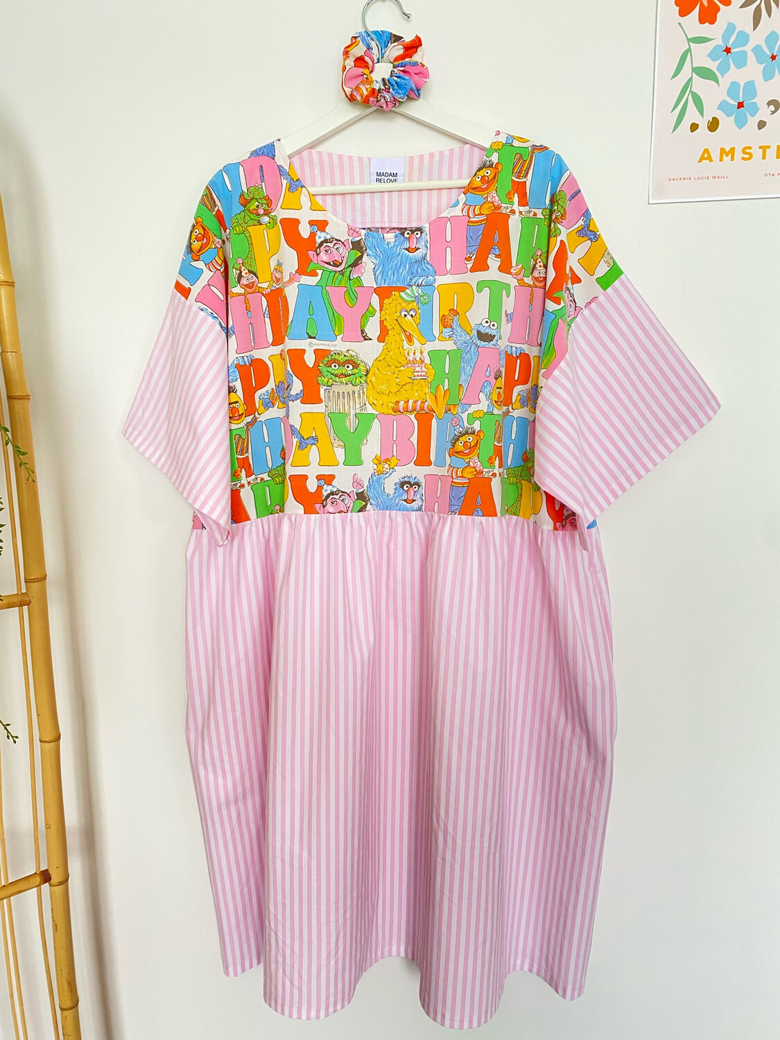 Happy Birthday Sesame Street Smock Dress