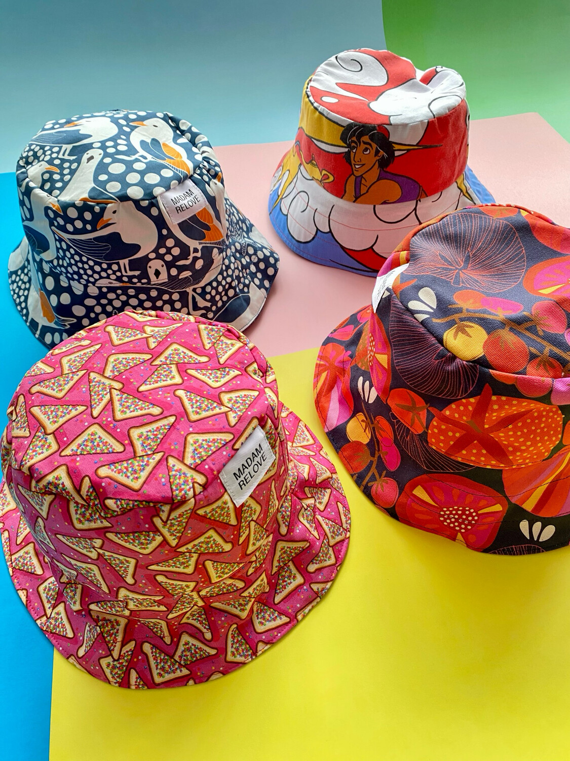 Bucket Hats Various Prints