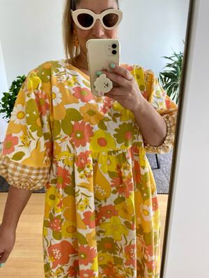 Vintage Florals Smock Dress - Various Prints