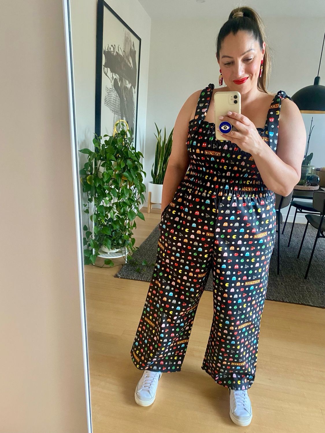 Pac Man Black Jumpsuit