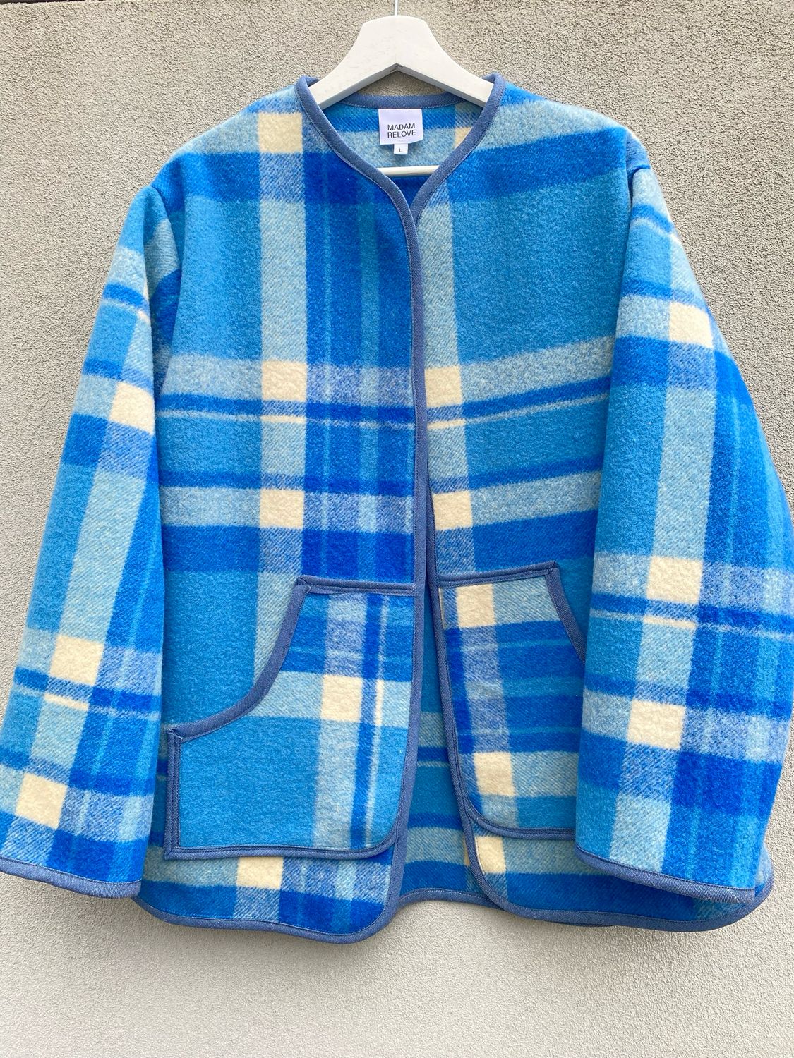 Blue Blanket Coat