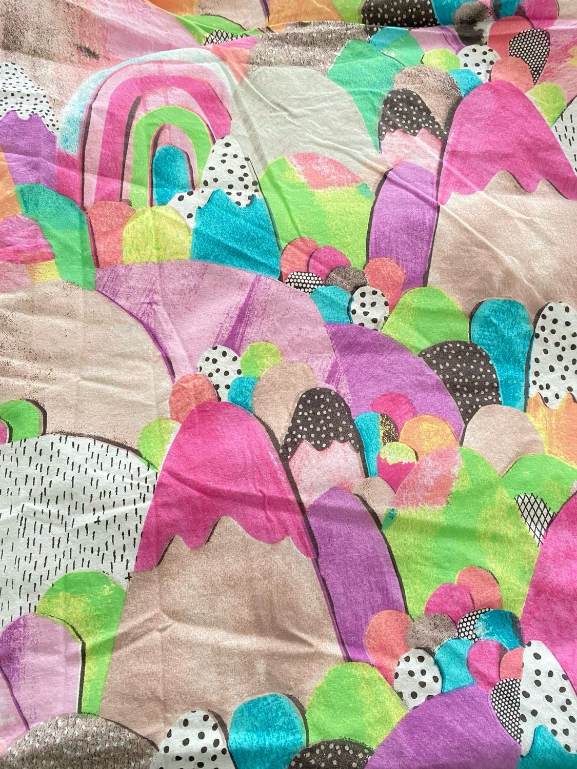 Dreamscapes Colourful Smock Dress