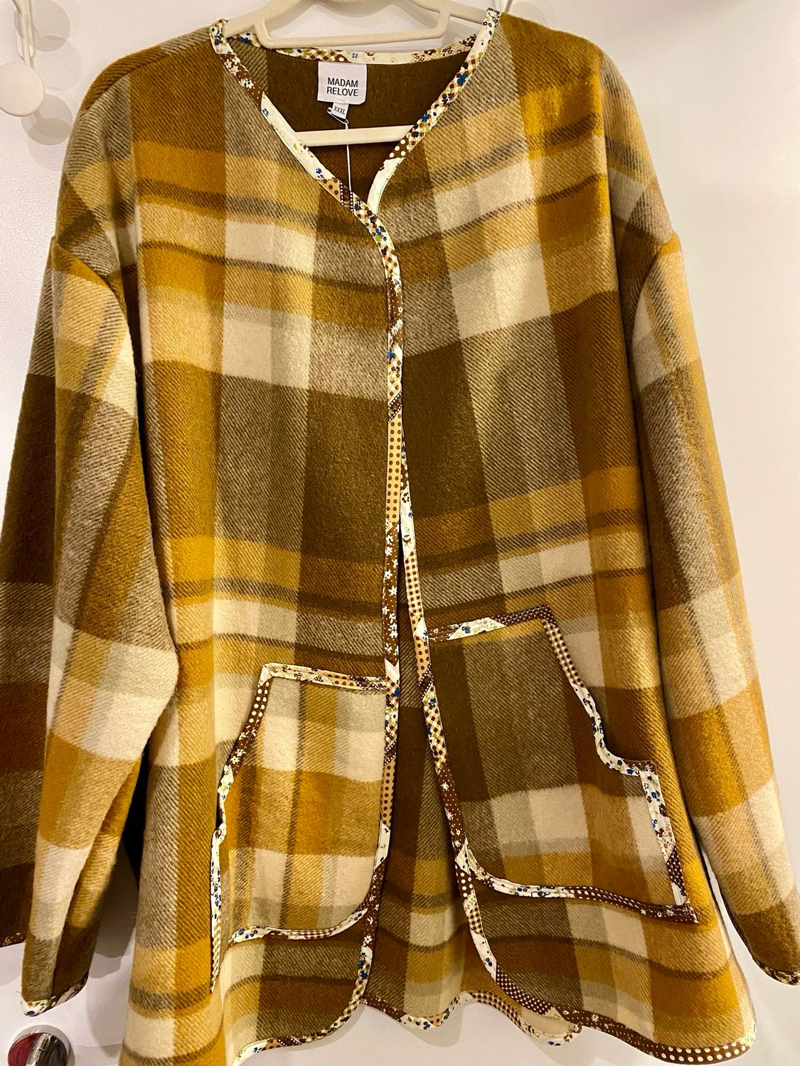 Chocolate Brown Blanket Coat