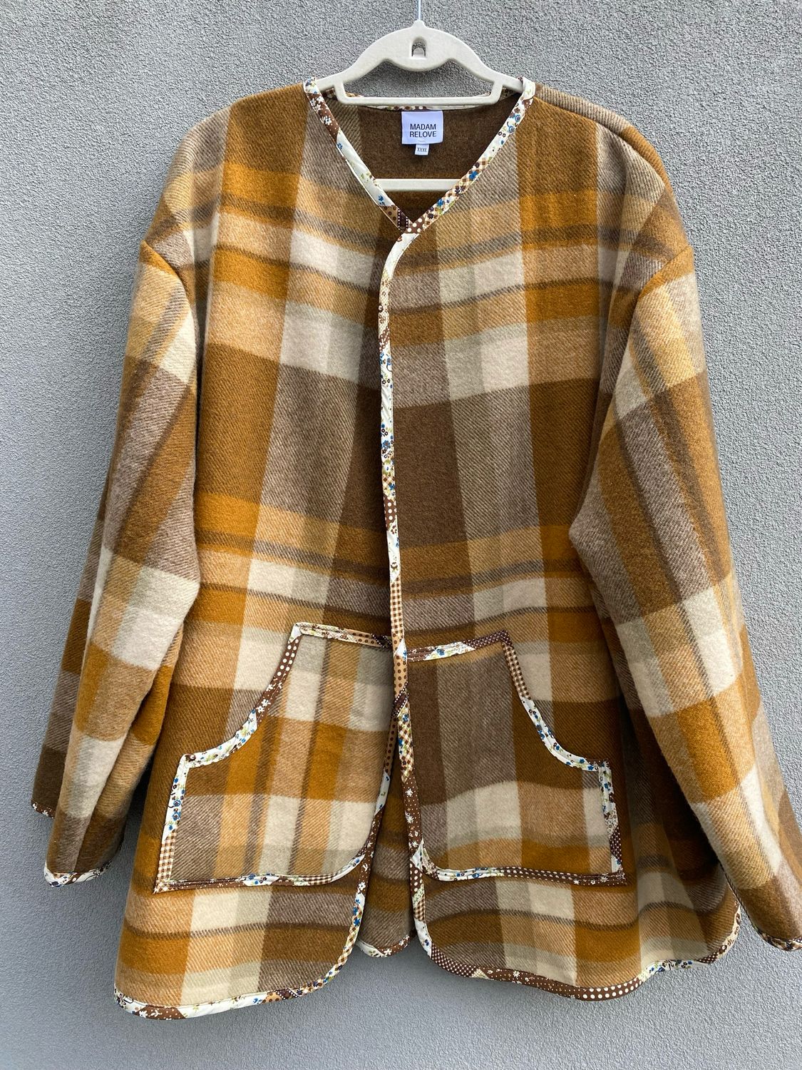 Chocolate Brown Blanket Coat 3XL