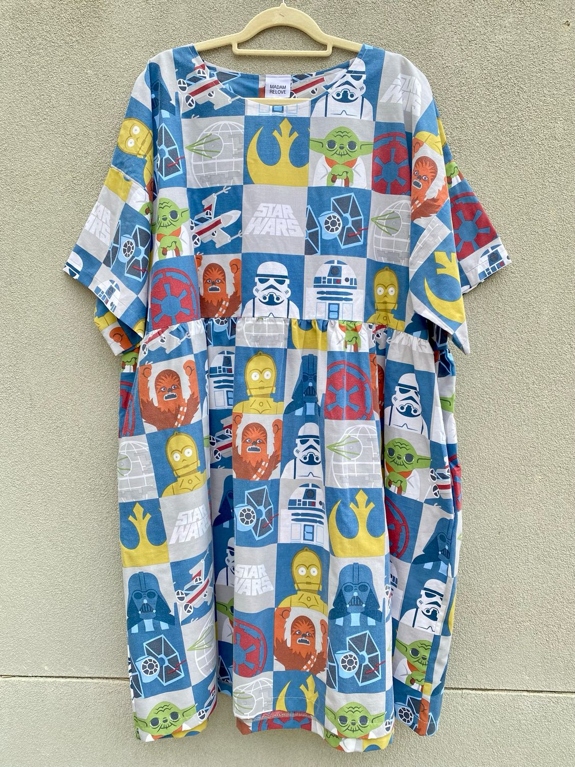 Star Wars Grey Smock Dress 3XL