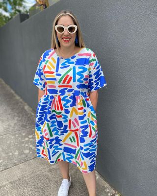 Ken Done Harbour Smock Dress