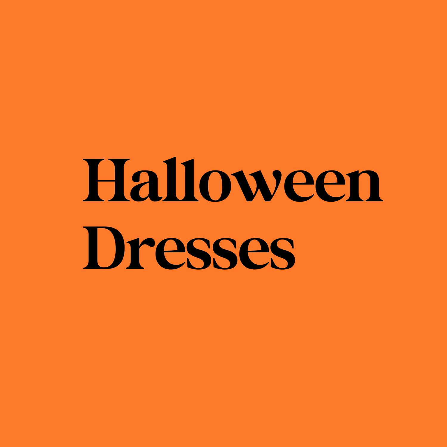 Halloween Dresses Various Prints