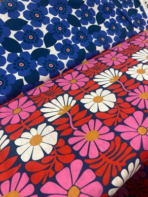 Scandi Floral Custom Smock Dress