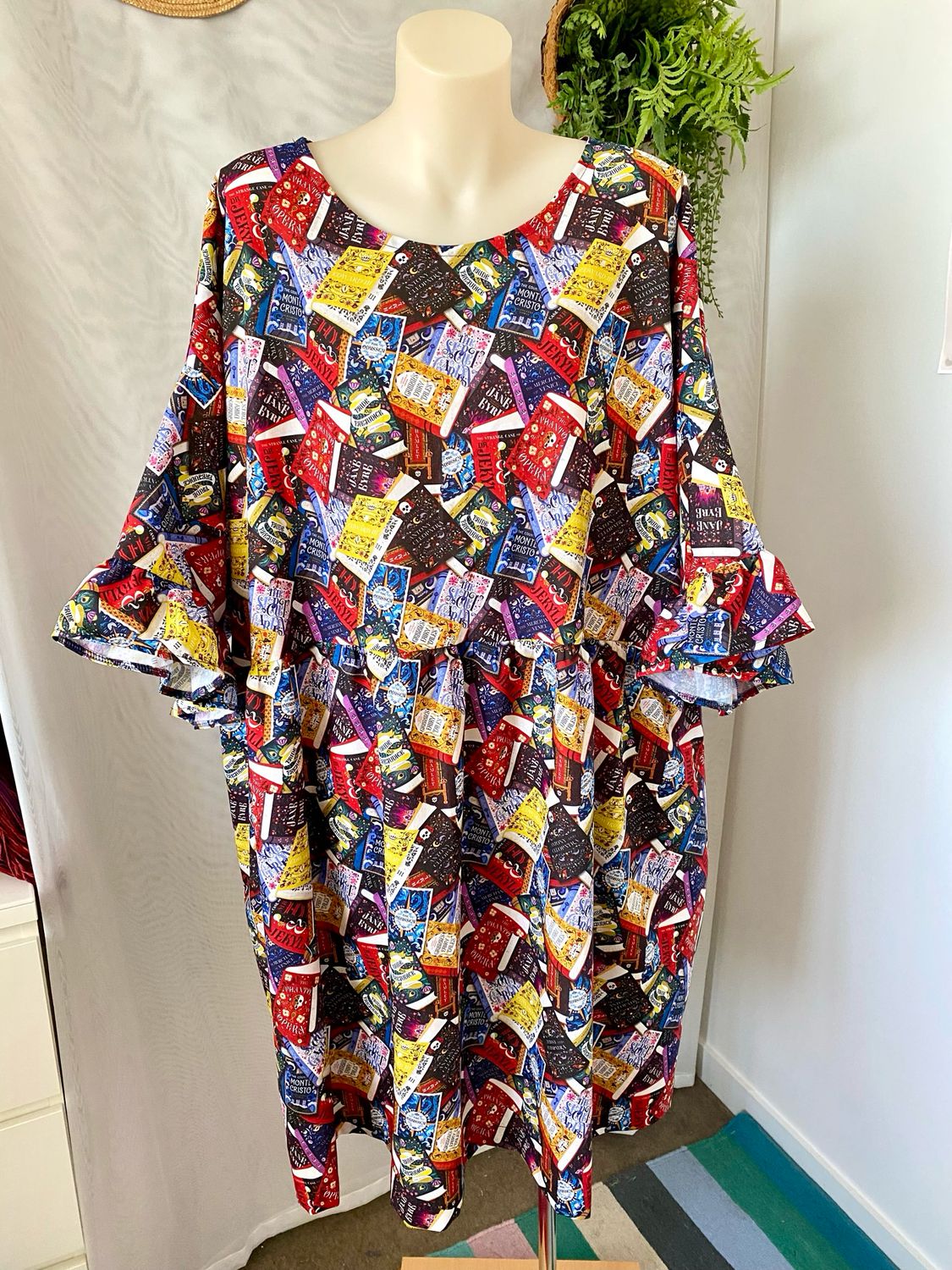 Book Lovers Smock Dress