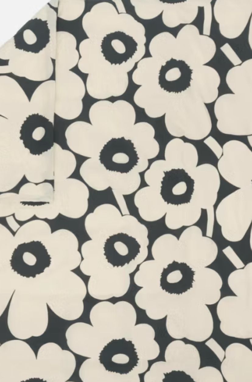 Poppies Charcoal Cream Jumpsuit