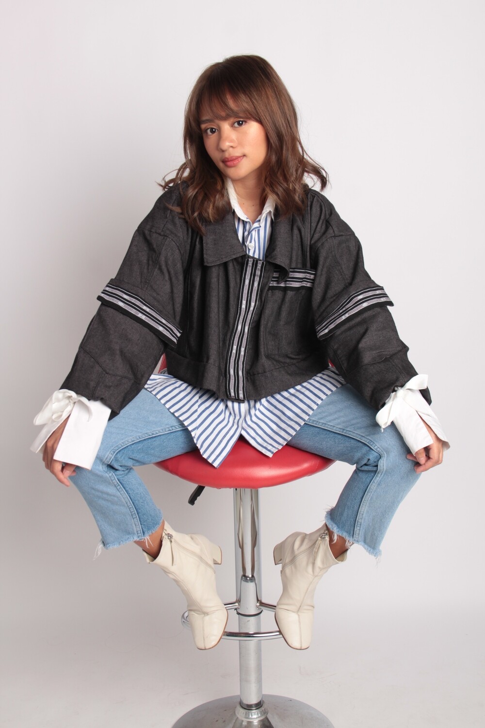 Chiny Zero Waste Jacket in Gabi (Black)