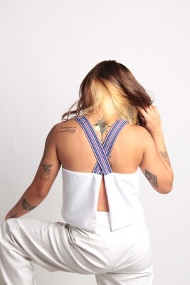 Olive Top in Puti (White)