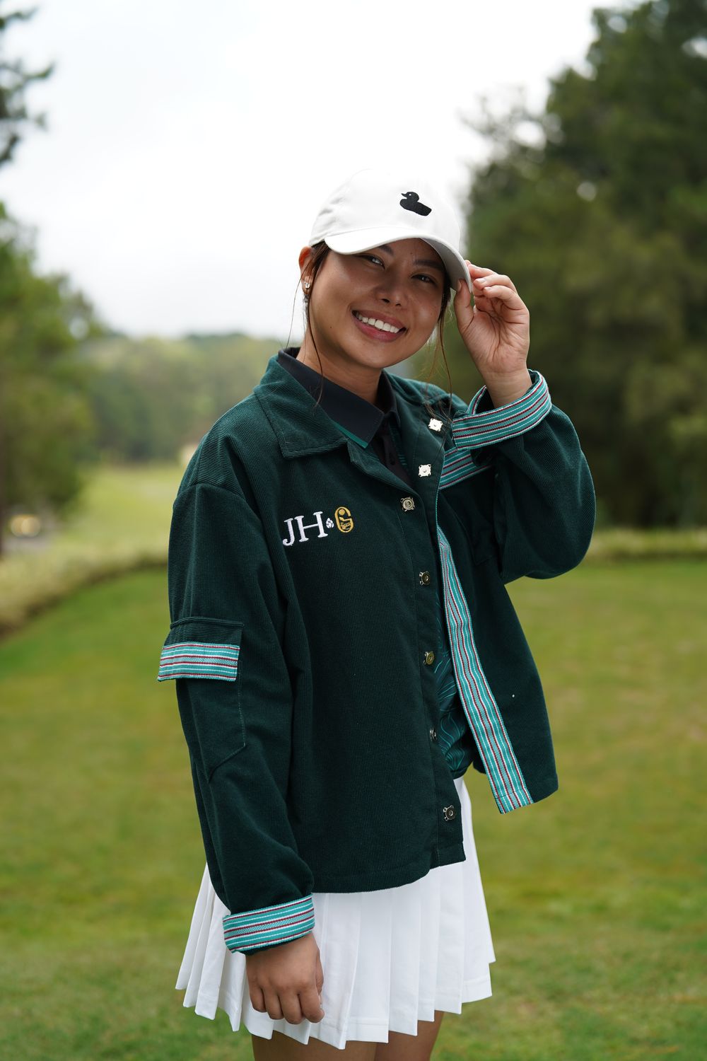 John Hay Golf x Hanap Habi Collaboration Jacket in Berde (Green)