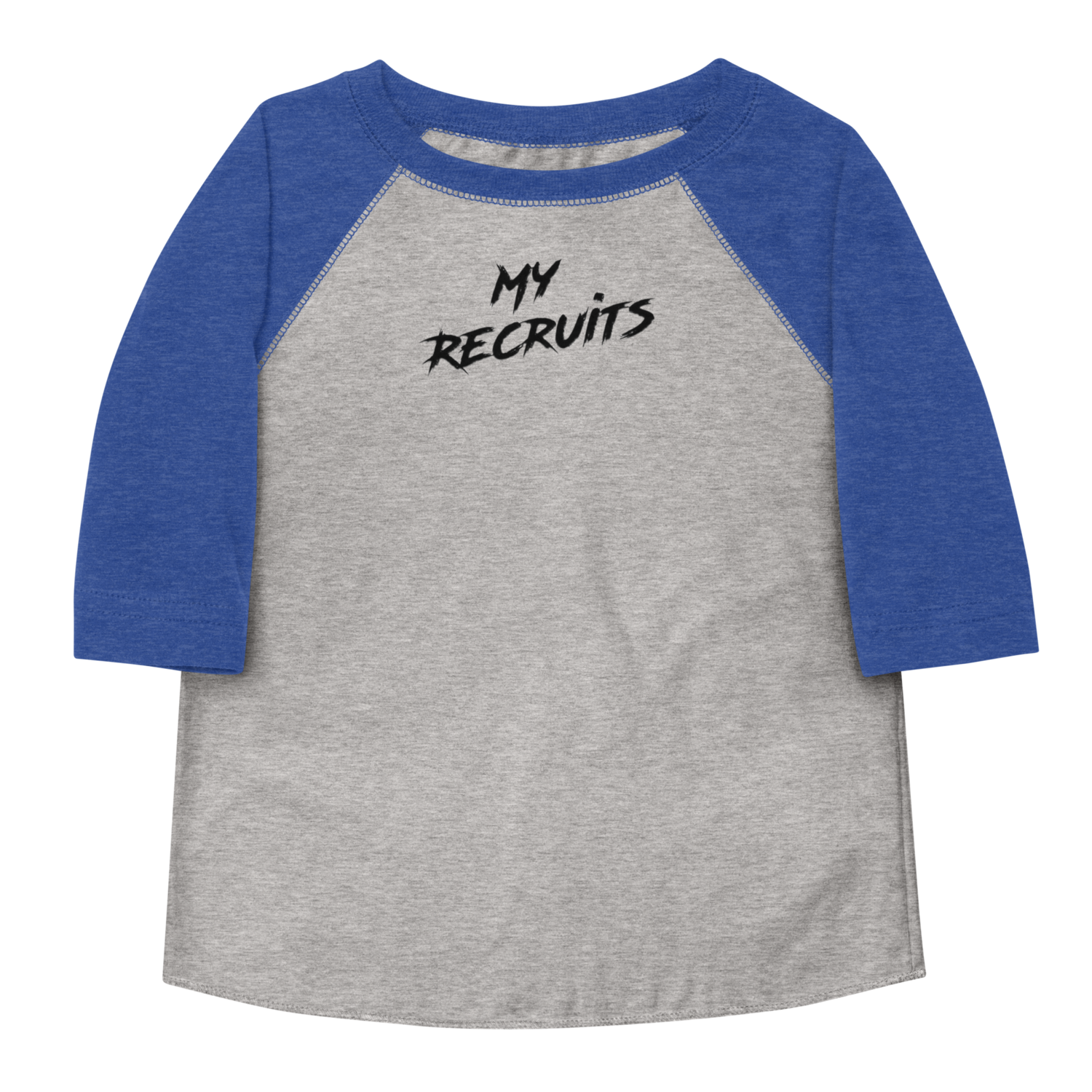 Toddler Baseball 3/4 Sleeve Baseball Shirt