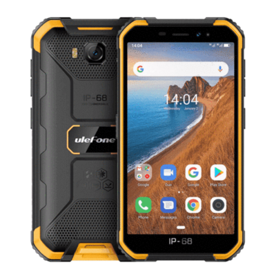 ULEFONE ARMOR X6 RUGGED ANDROID 9.0 SMARTPHONE - 2GB, 16GB, DUAL-SIM, IP68