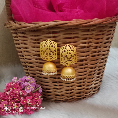 Amrapali Matte Jhumkas