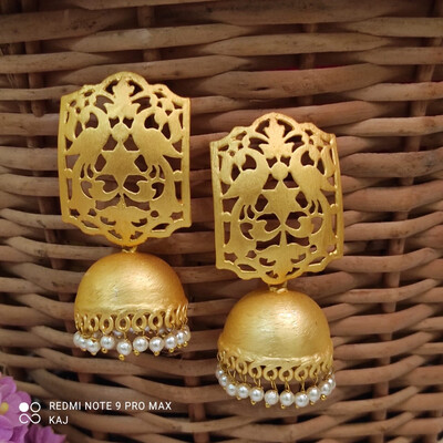 Amrapali Matte Jhumkas