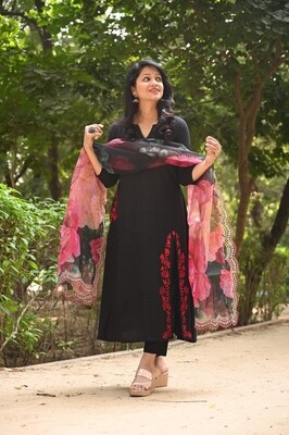 3-Piece A-Line Suit Set