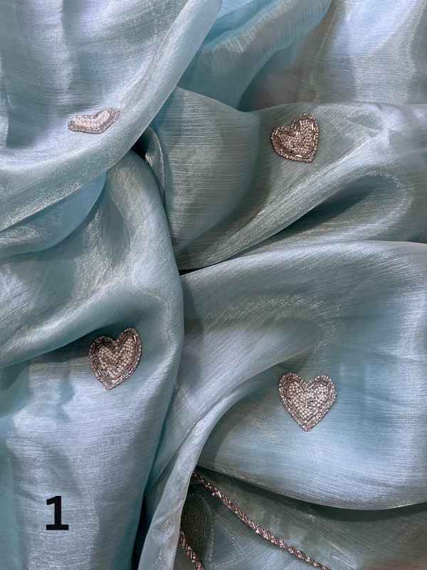 Jimmy Choo Pastel Saree