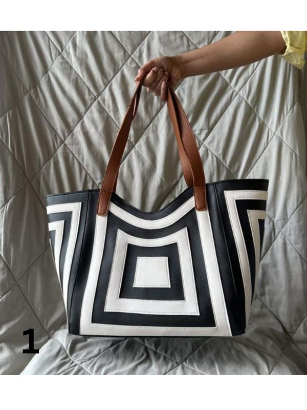 Geometric Tote Bag