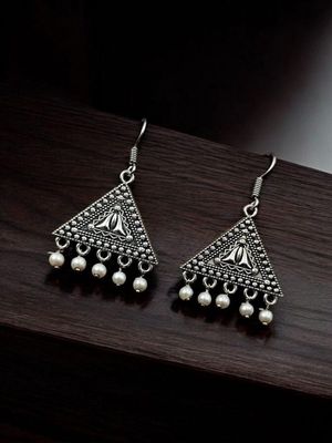 Oxidised Light Weight Earrings