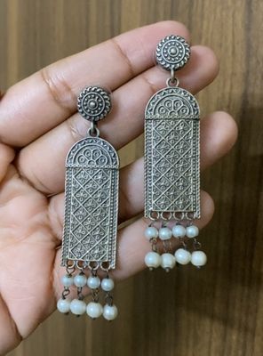 Oxidized Earrings