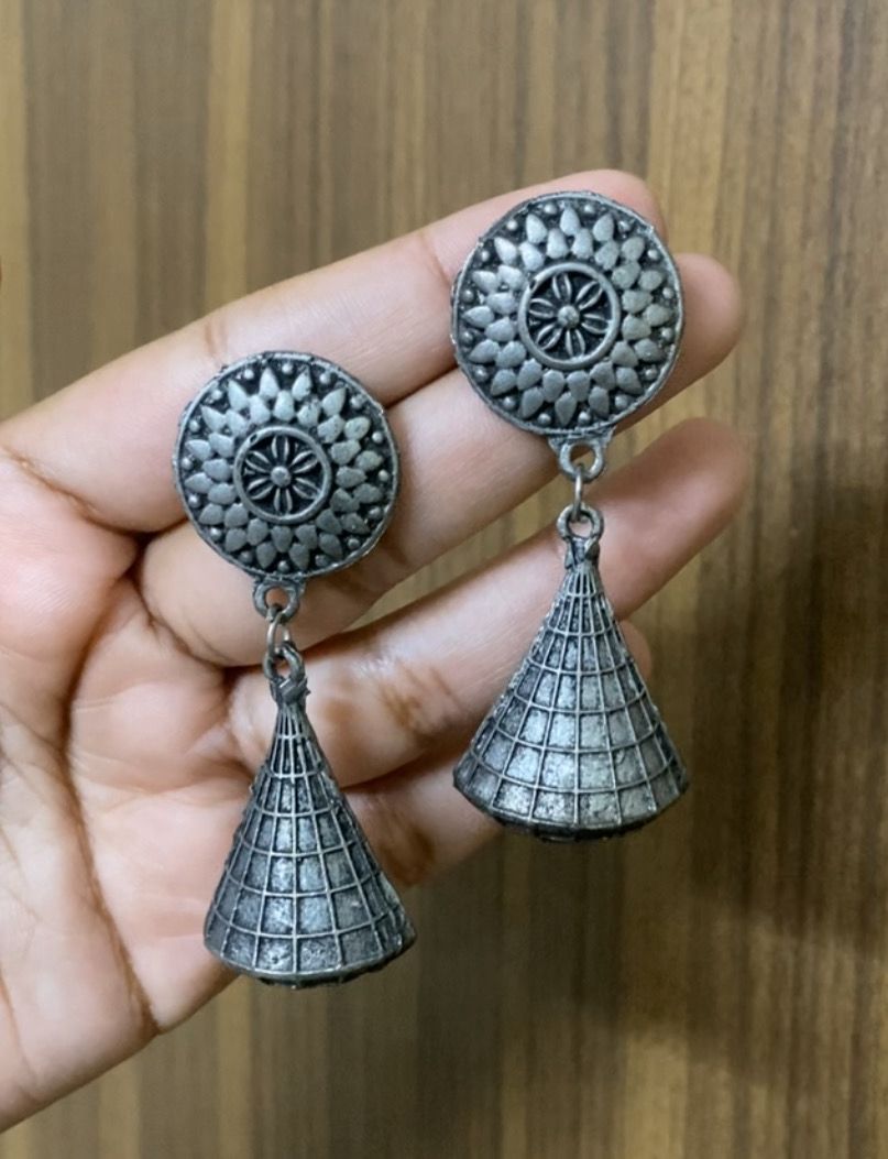 Oxidized Antique Danglers