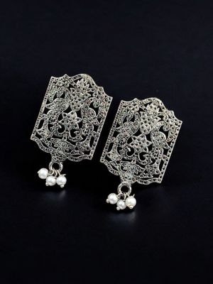 Simple Peacock Studs