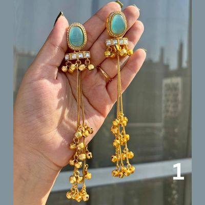 Kashmiri Long Earrings