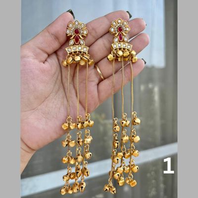 Kashmiri Long Earrings