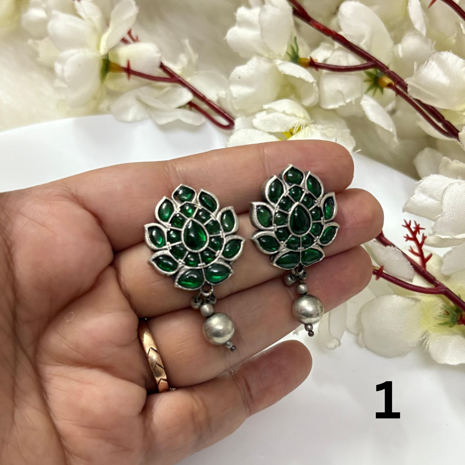 Premium Silver Lookalike Studs