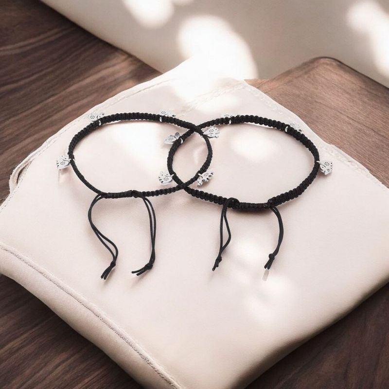 Elephant Charm Thread Anklets
