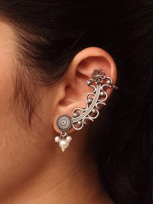 Vintage Silver Lookalike Earcuffs